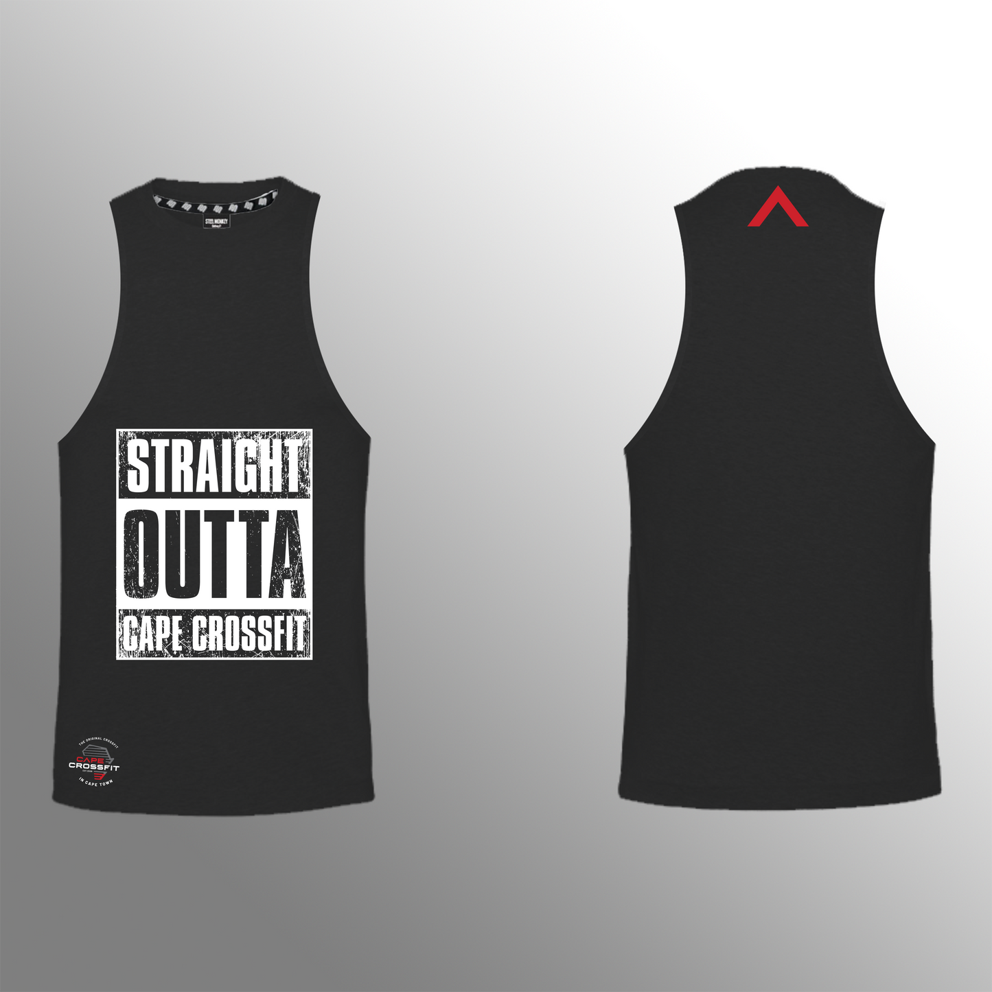 Cape CrossFit - Straight Outta - Muscle Tank - Black