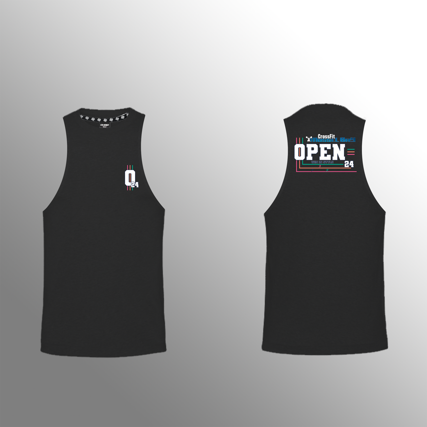 CrossFit Mossel Bay - Muscle Tank - Open24 - Black