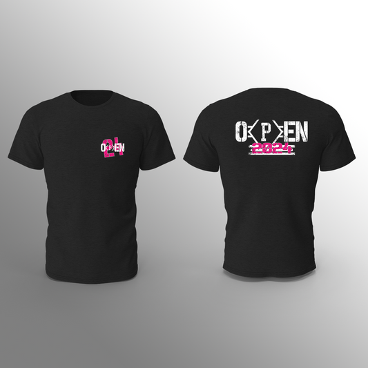 Pure Fitness - T-Shirt - Open24- Ladies - Pink