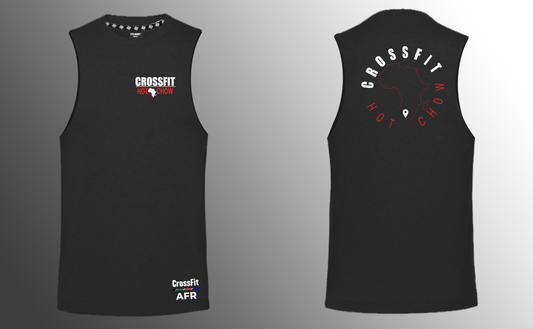 CrossFit Hot Chow - Black - Muscle Tank  - Black - Box Shirt