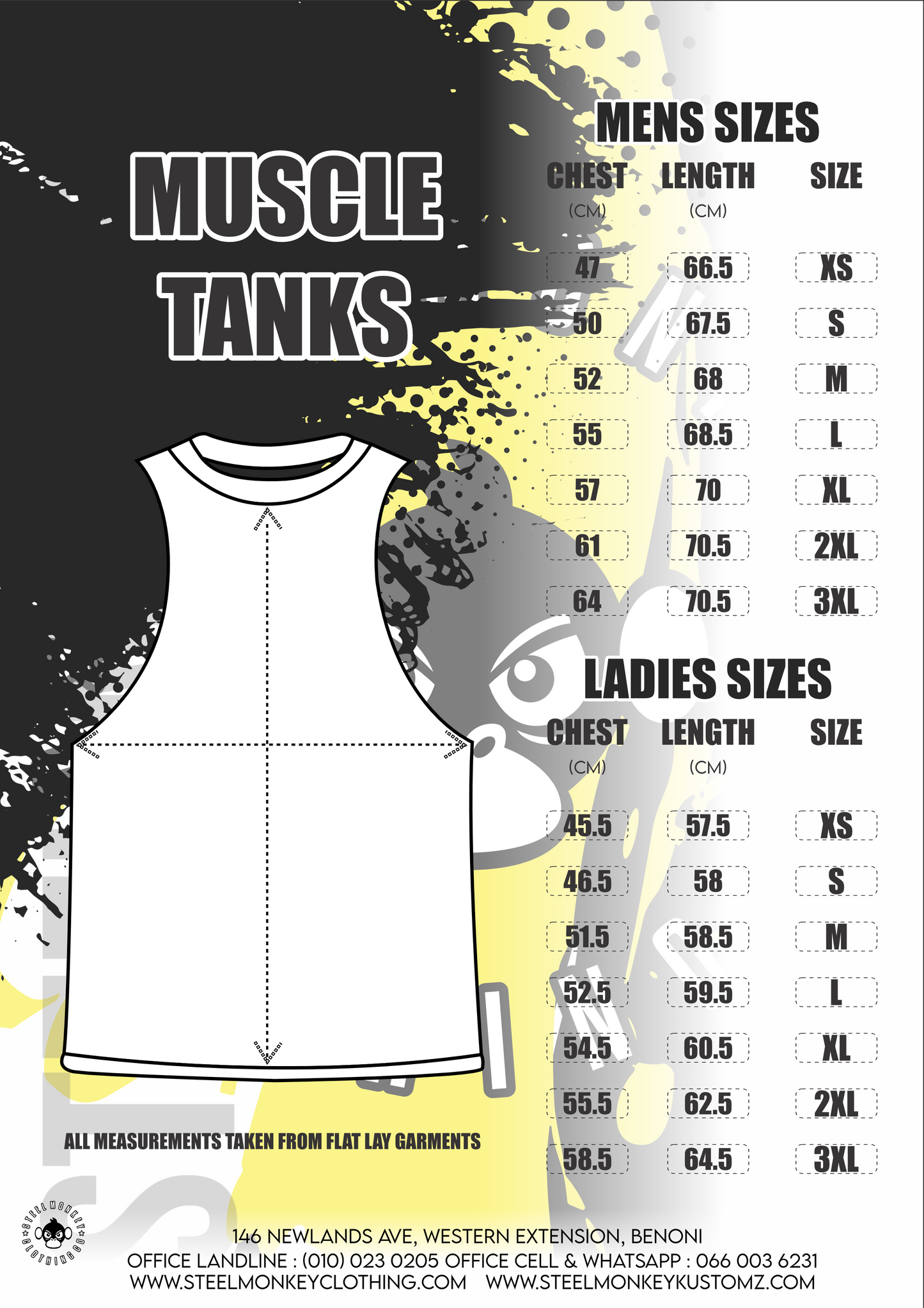 WTKL - Ladies Muscle Tank - Grey - Written