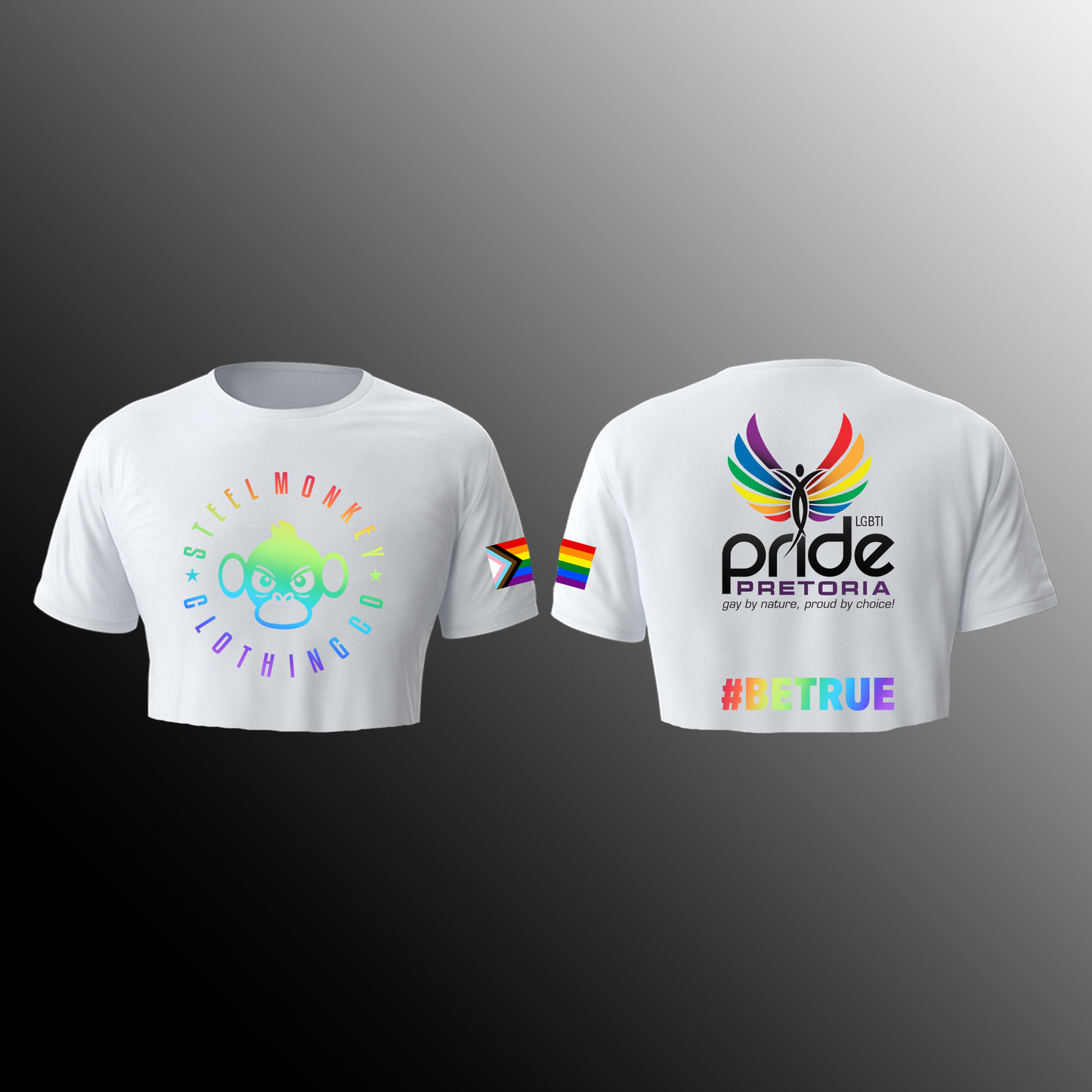 Pride Pretoria - Crop Top - White