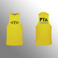 Pure Fitness - Muscle Tank - PTA Throw down - Yellow