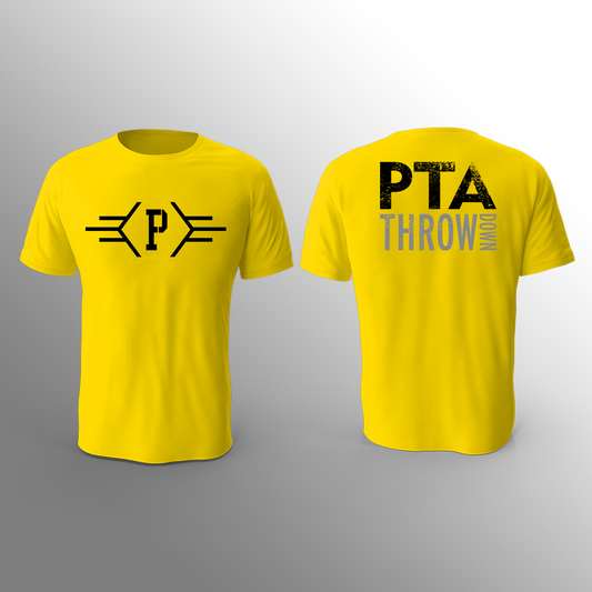 Pure Fitness - T-Shirt - PTA Throw down - Yellow
