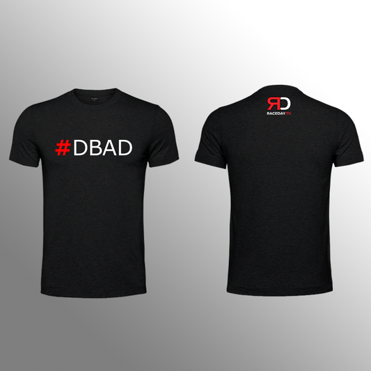 RaceDay TV - Black - T-Shirt - #DBAD
