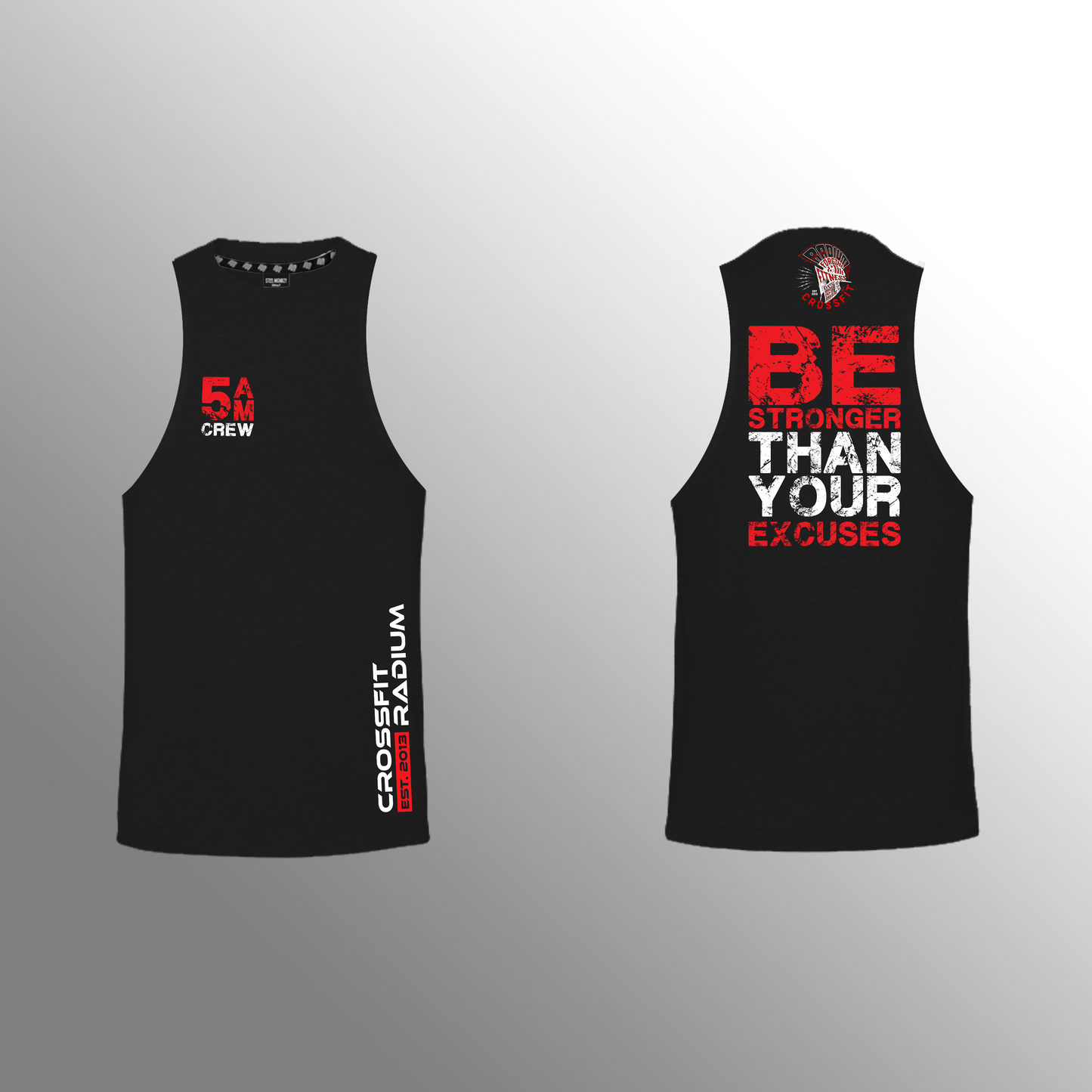 CrossFit Radium - Muscle Tank - Black - 5AM