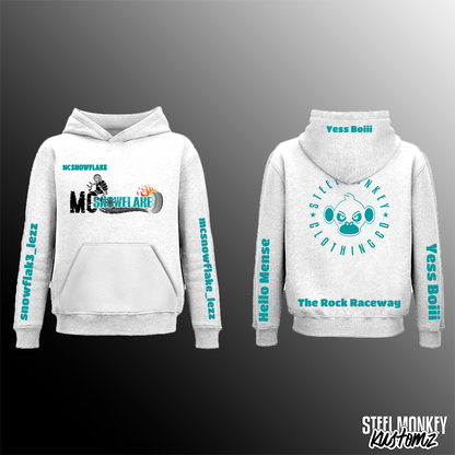 Snowflake - Hoodie - White