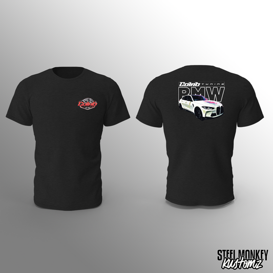 Colab Tuning - BMW - T-Shirt - Black - Rahul Maharaj - Supporter