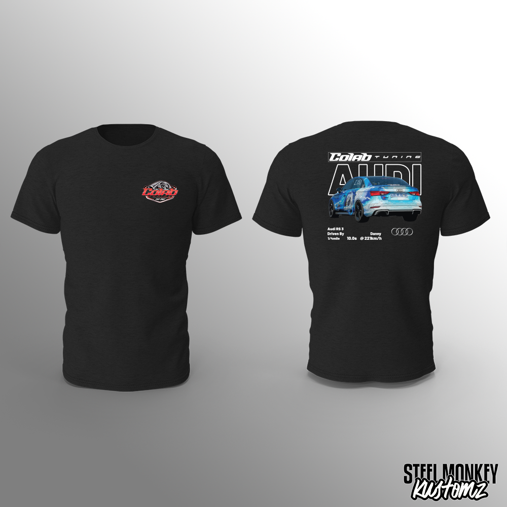 Colab Tuning - Audi  - T-Shirt - Black - Danny