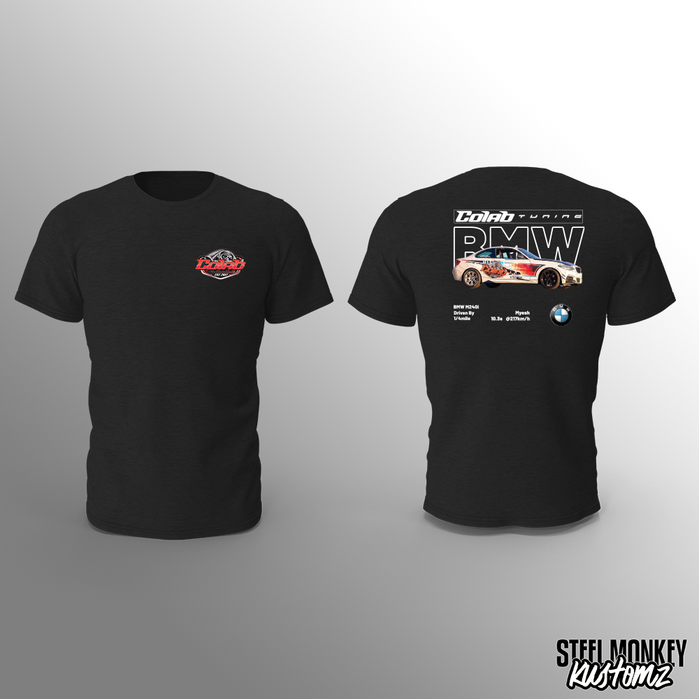 Colab Tuning - BMW - T-Shirt - Black - Myesh