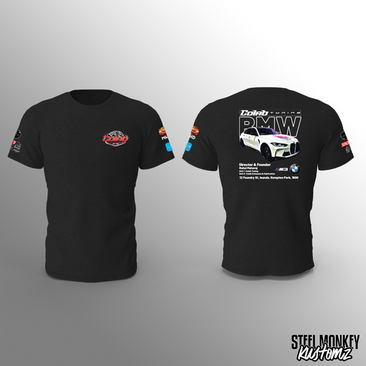 Colab Tuning - BMW - T-Shirt - Black - Rahul Maharaj