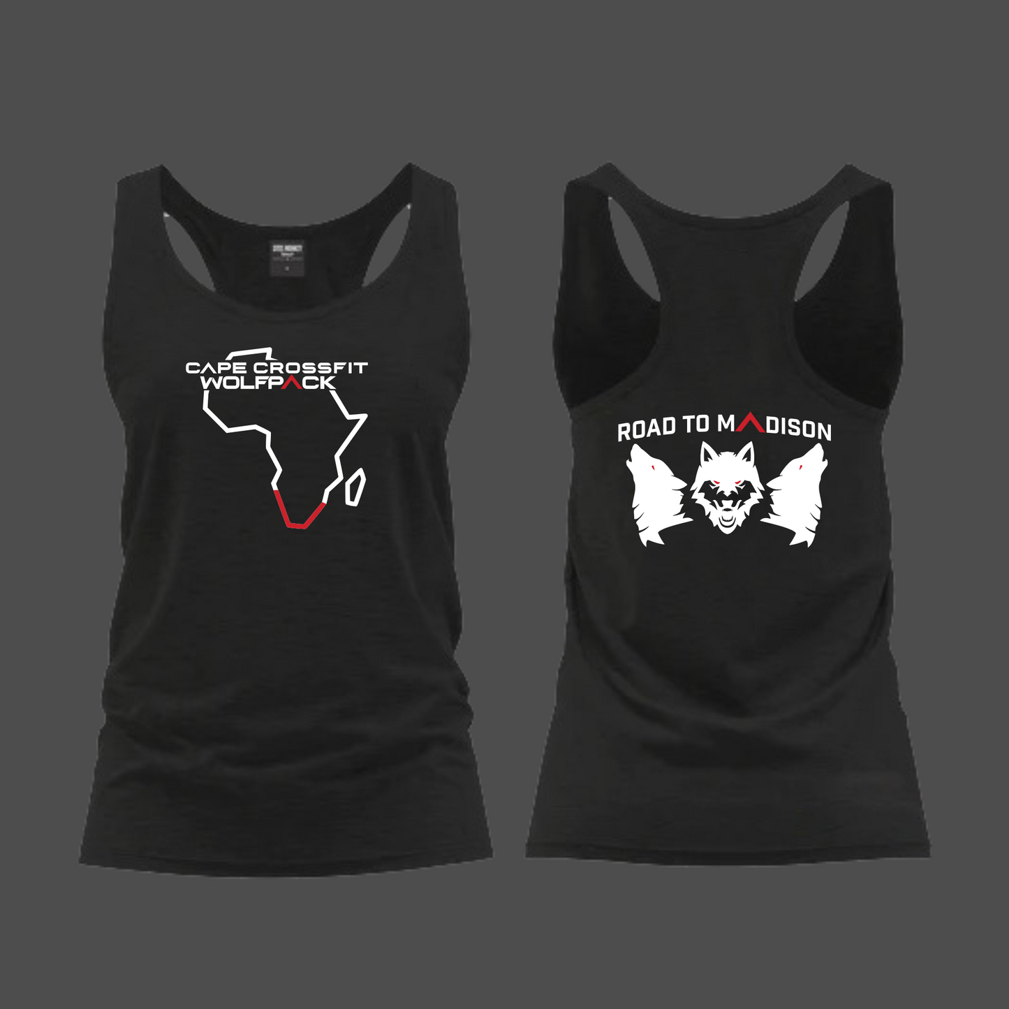 Cape CrossFit - WolfPack - Ladies best Vest + Fundraiser raffle ticket