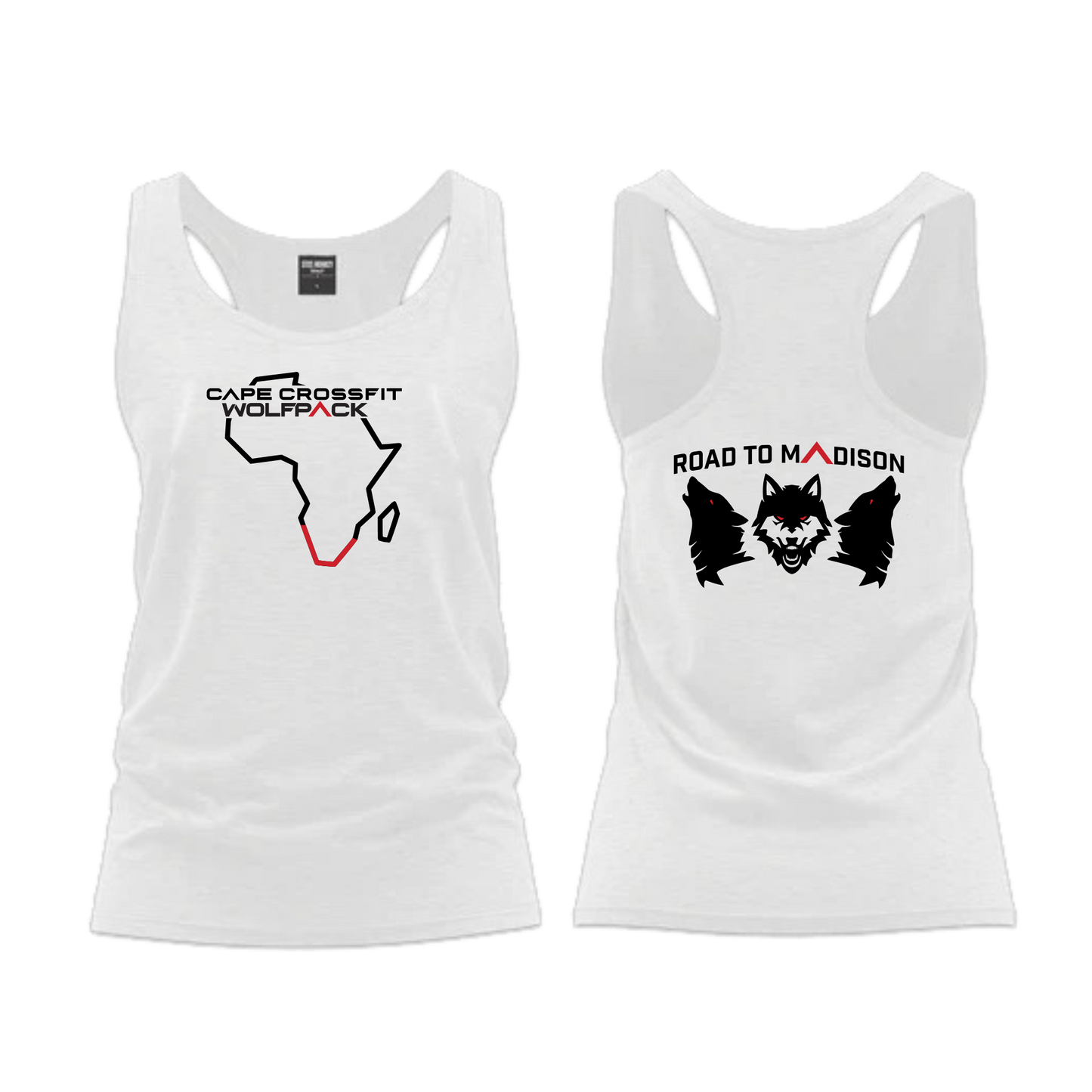 Cape CrossFit - WolfPack - Ladies best Vest + Fundraiser raffle ticket