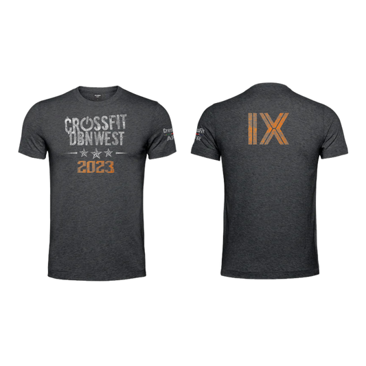 CF Crossfit Durban West - Charcoal - Tshirt