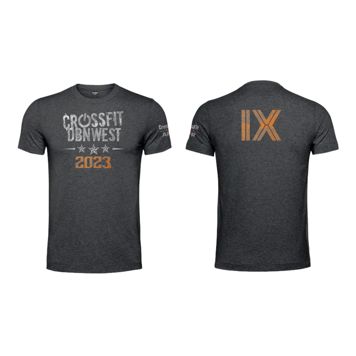 CF Crossfit Durban West - Charcoal - Tshirt