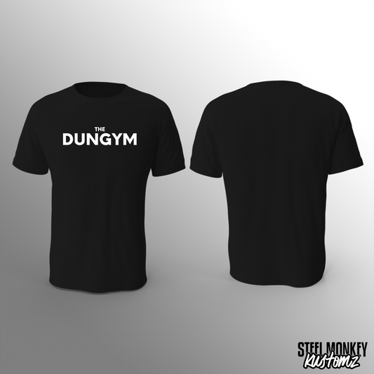 The DunGym - T-Shirt - Black - Front