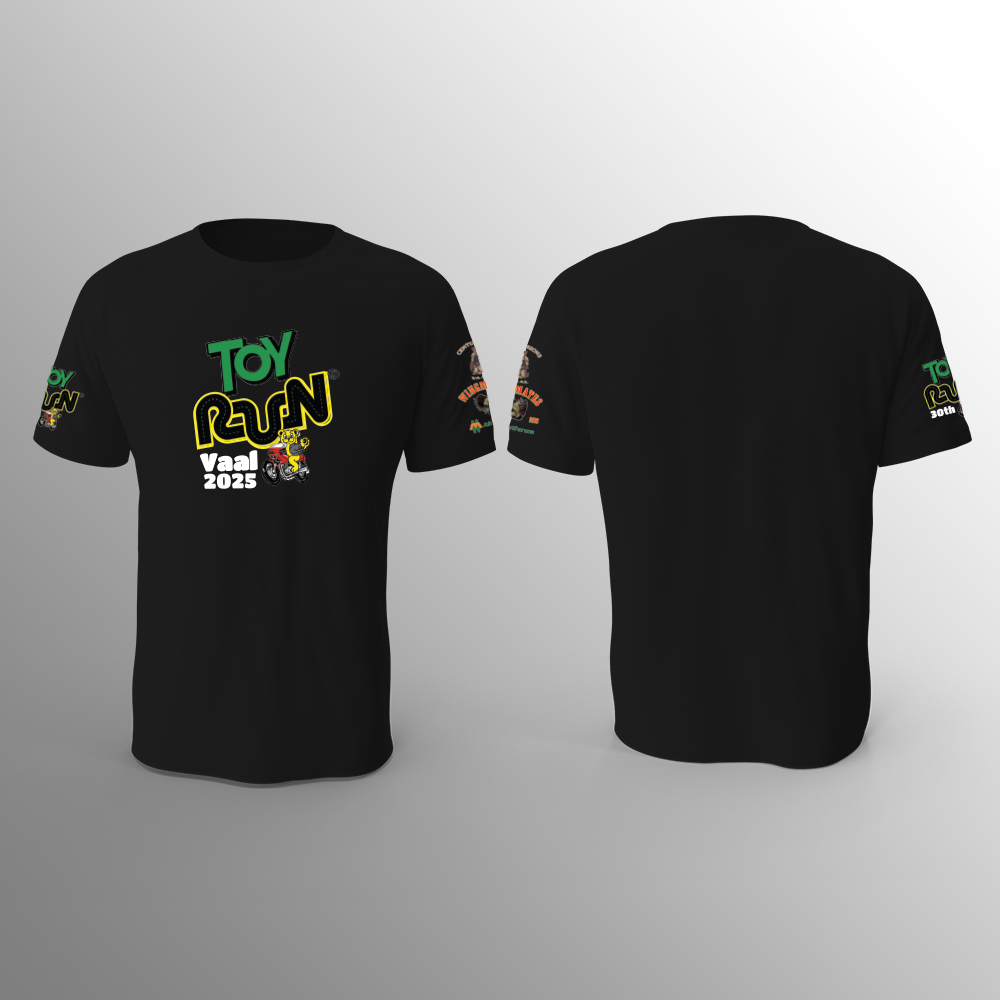 Vaal Toy Run - Black - T-Shirt