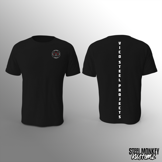 Vico Steel - Black - T-Shirt - Projects