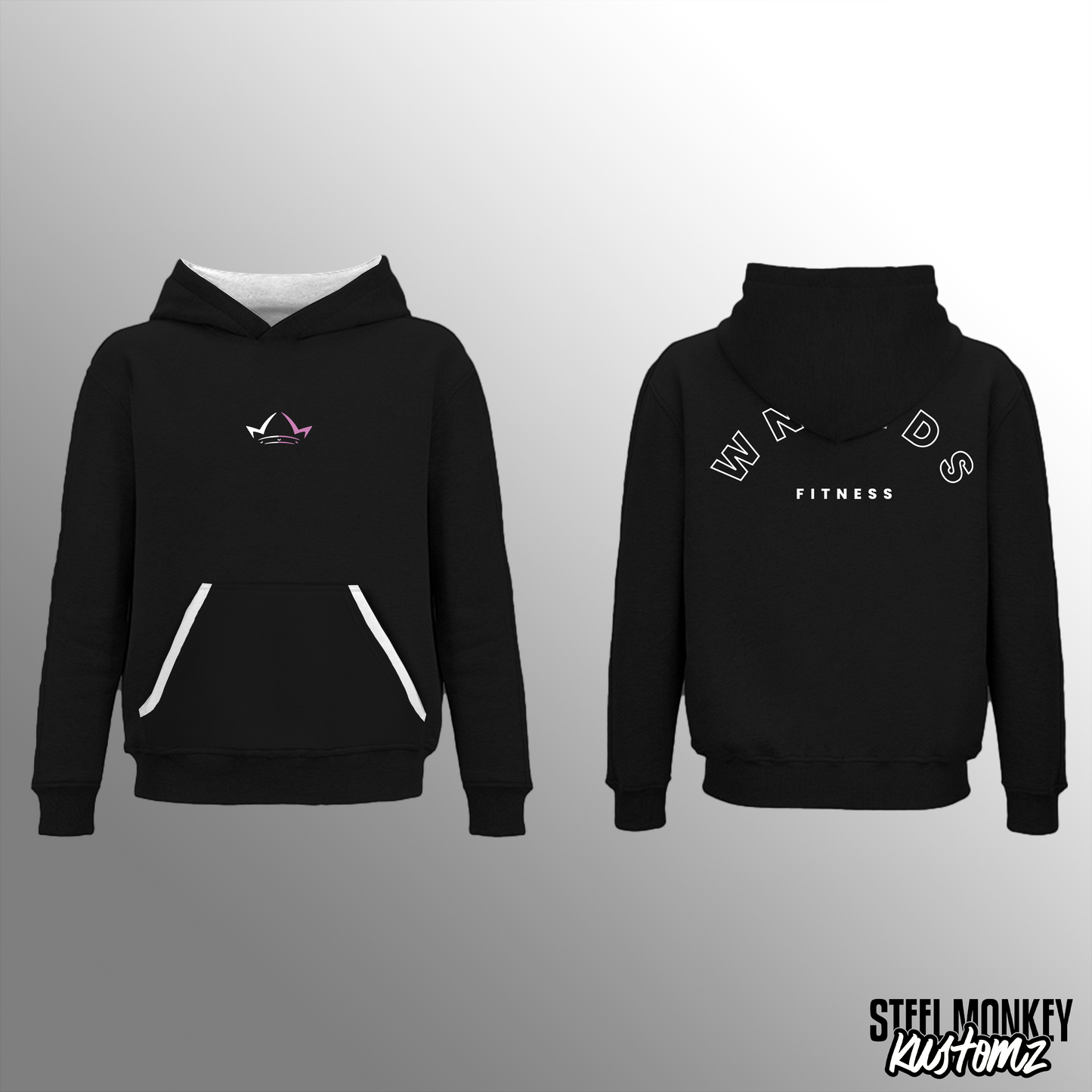 Winelands Fitness - Hoodie - Ladies - (Design 2)
