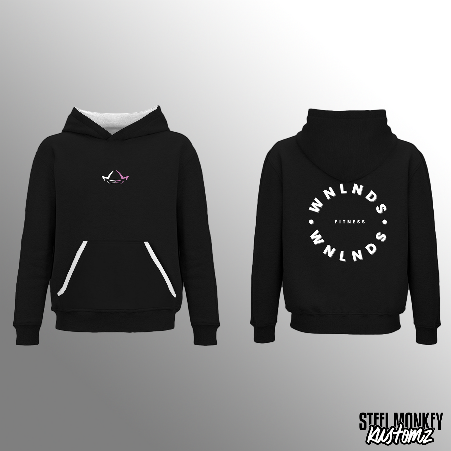 Winelands Fitness - Hoodie - Ladies - (Design 3)
