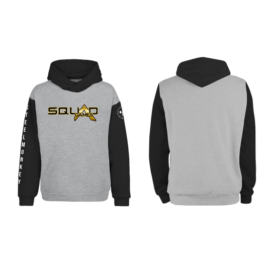 Squad Games - Supporter Merch - Hoodie - Grey & Black
