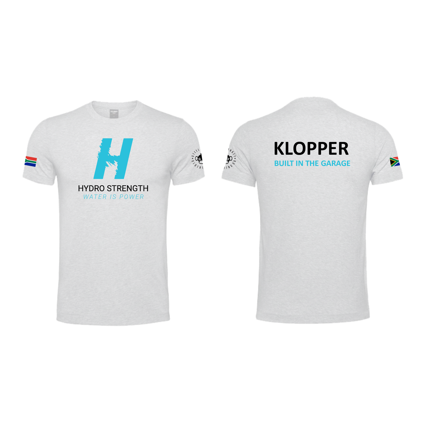Hydro Strength - Klopper - Tshirt - White