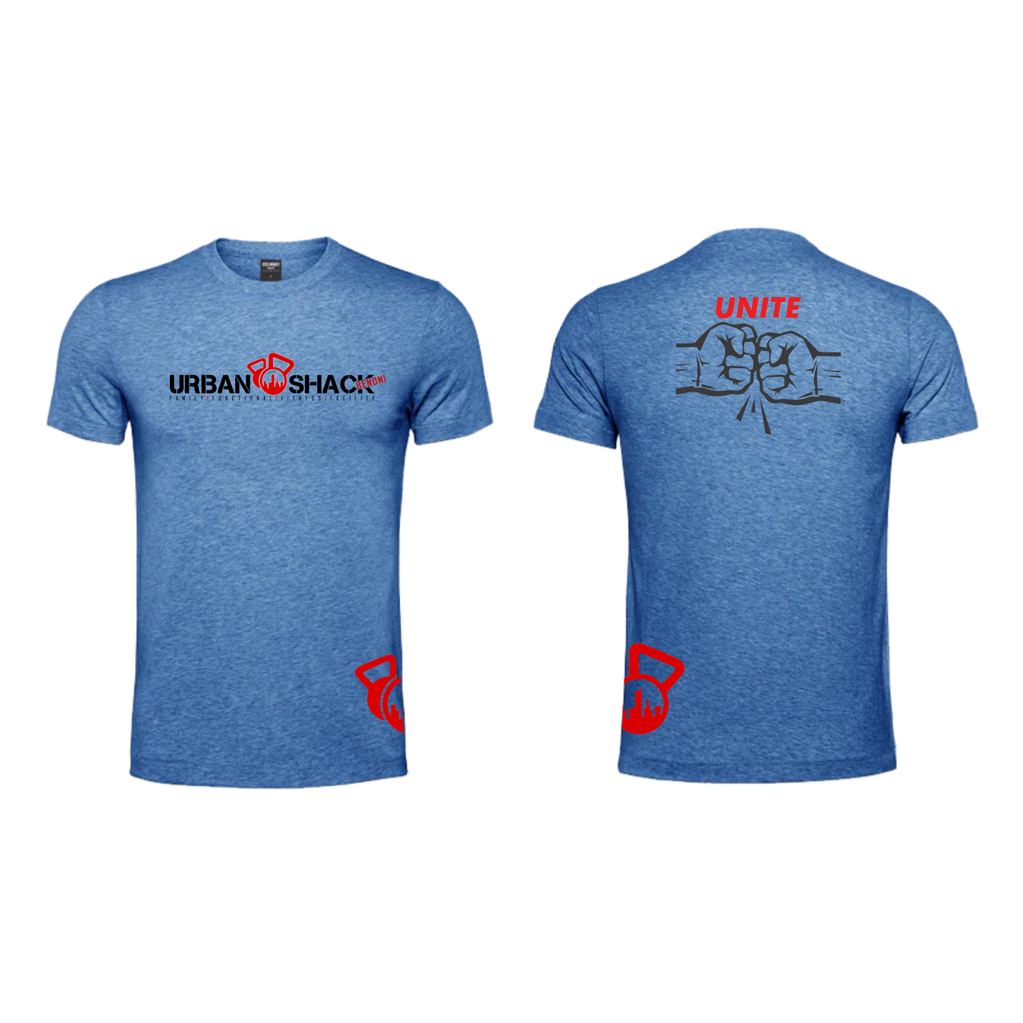 Urban Shack Unite - Merch - Tshirt - Blue