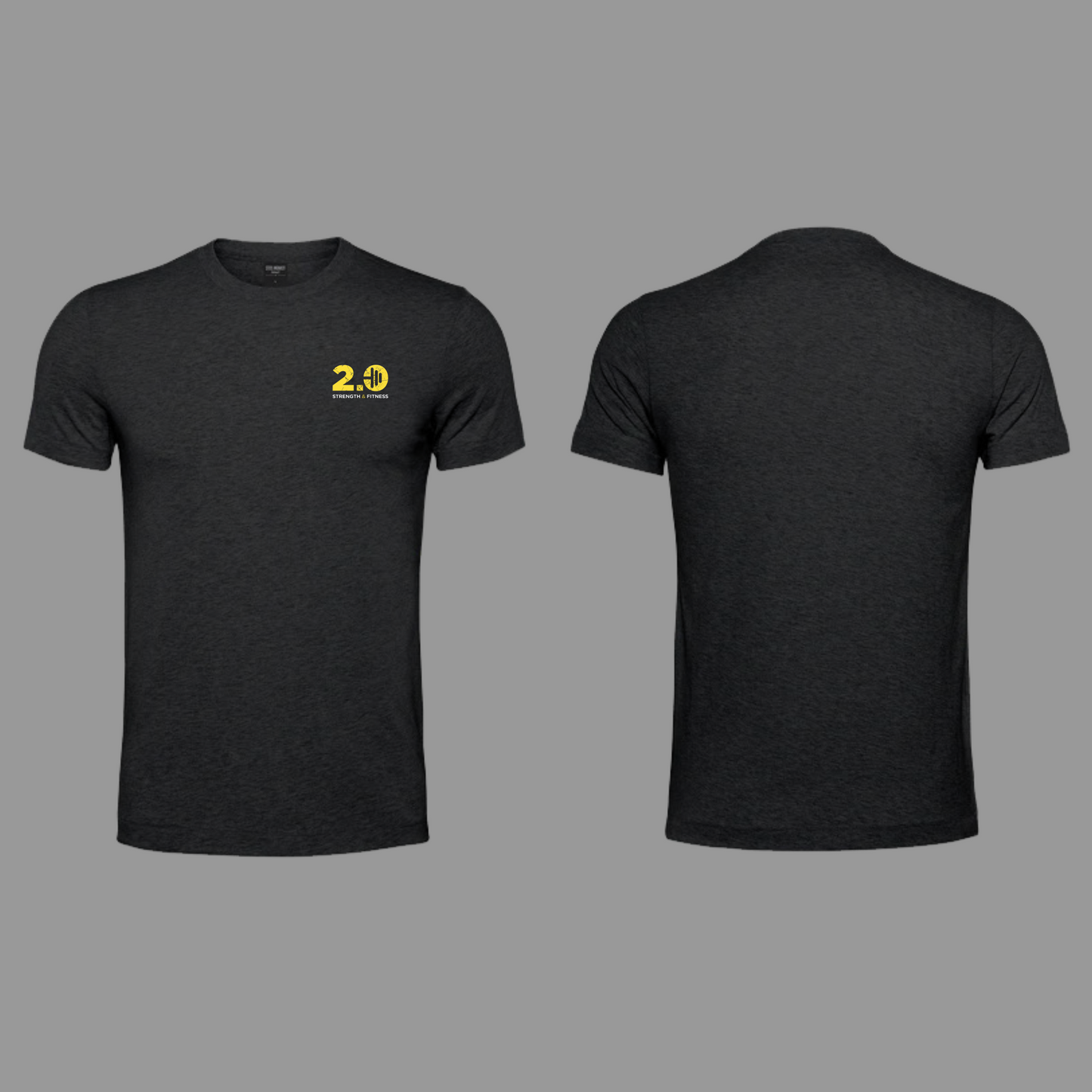 2.0 Strength & Fitness - Ladies Tshirt - Black