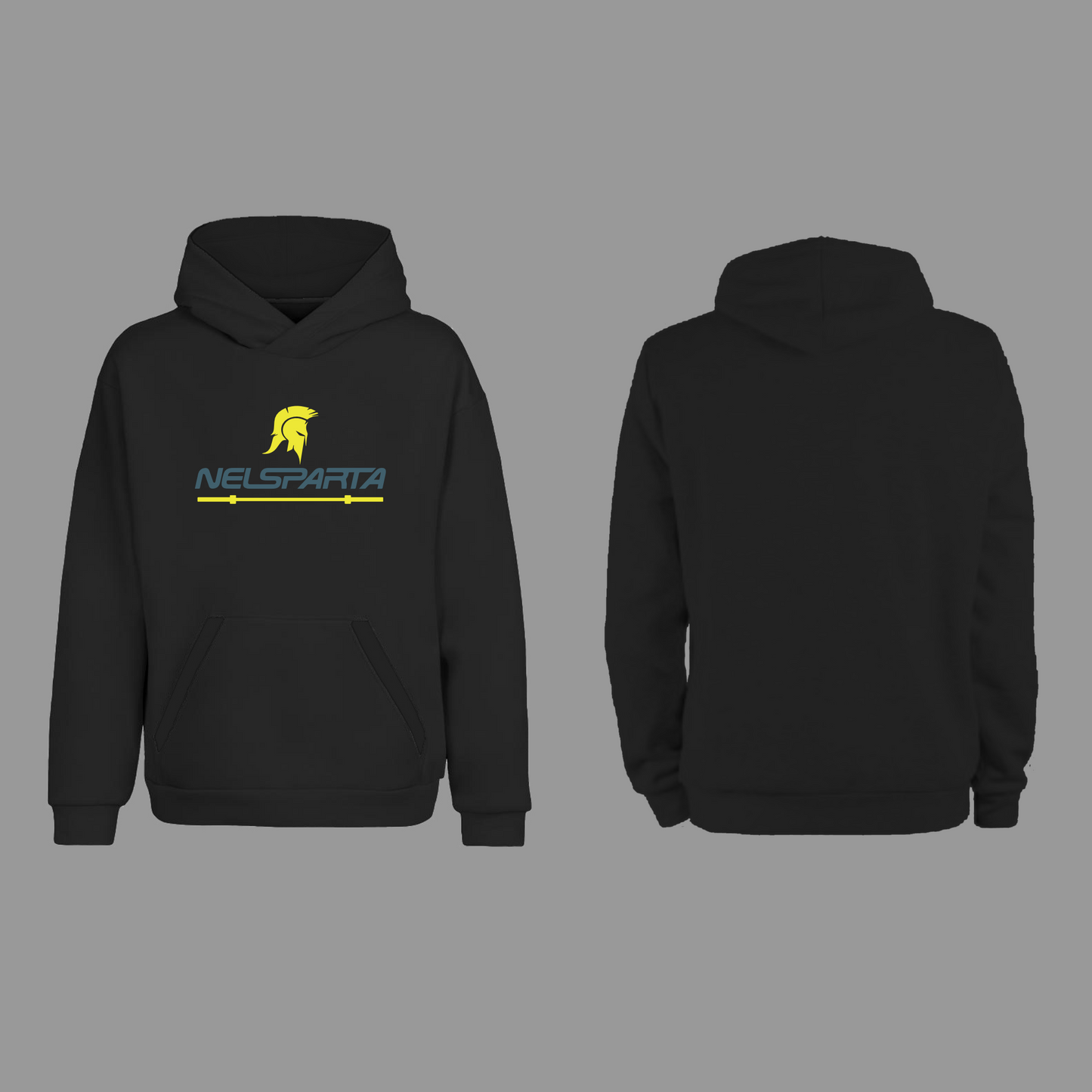 Nelsparta - Hoodie - Yellow Bar