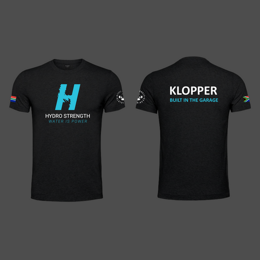 Hydro Strength - Klopper - Tshirt - Black