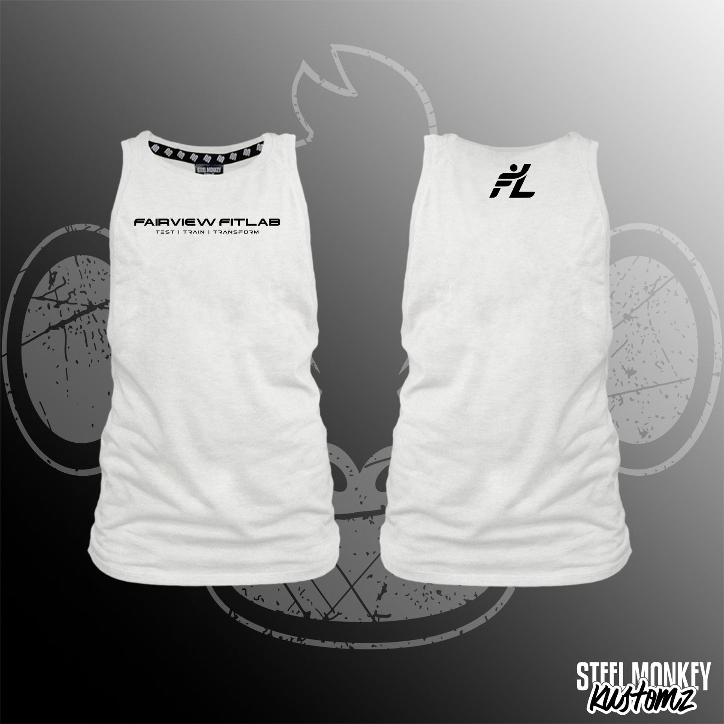 Fairview FitLab - Muscle Tank - White