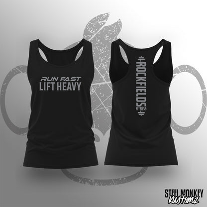 Rockfields Fitness - Vest - Black - Ladies - Run Fast
