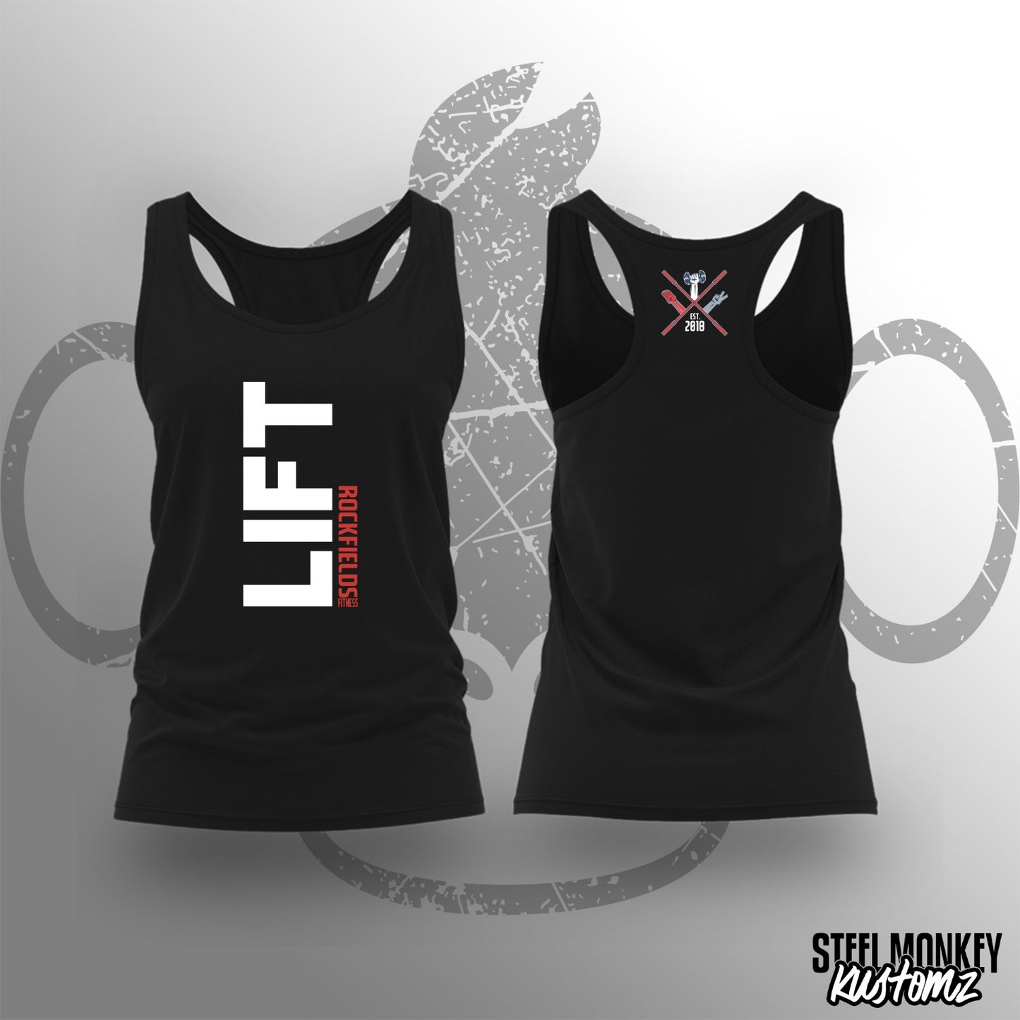 Rockfields Fitness - Vest - Black - Ladies - Lift