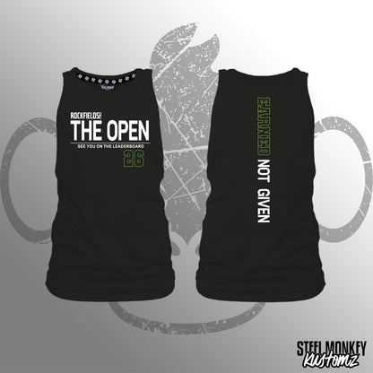 Rockfields Fitness - Muscle Tank - Black - Ladies - Open26