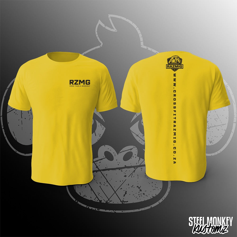 CrossFit Razmig - T-Shirt - Yellow