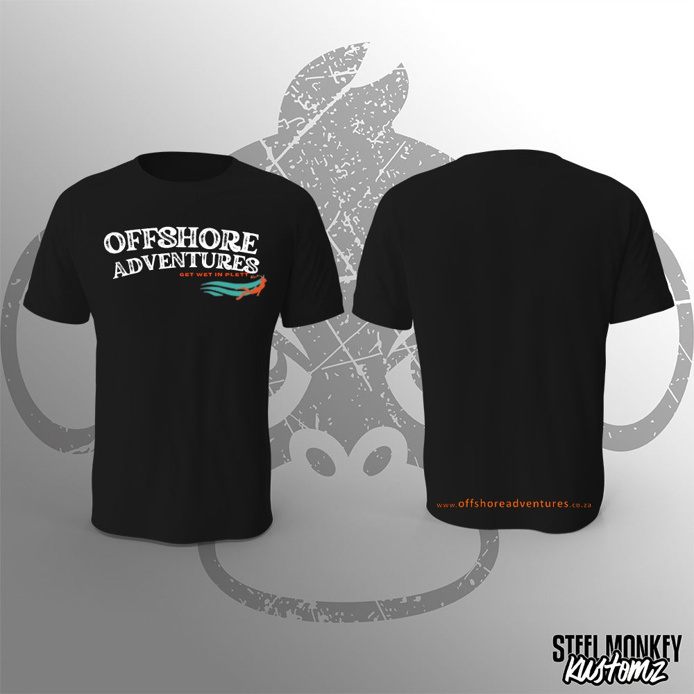 OffShore Adventures - T-Shirt - Black