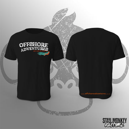 OffShore Adventures - T-Shirt - Black