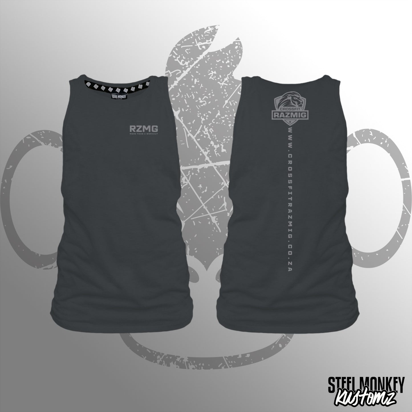 CrossFit Razmig - Muscle Tank - Charcoal