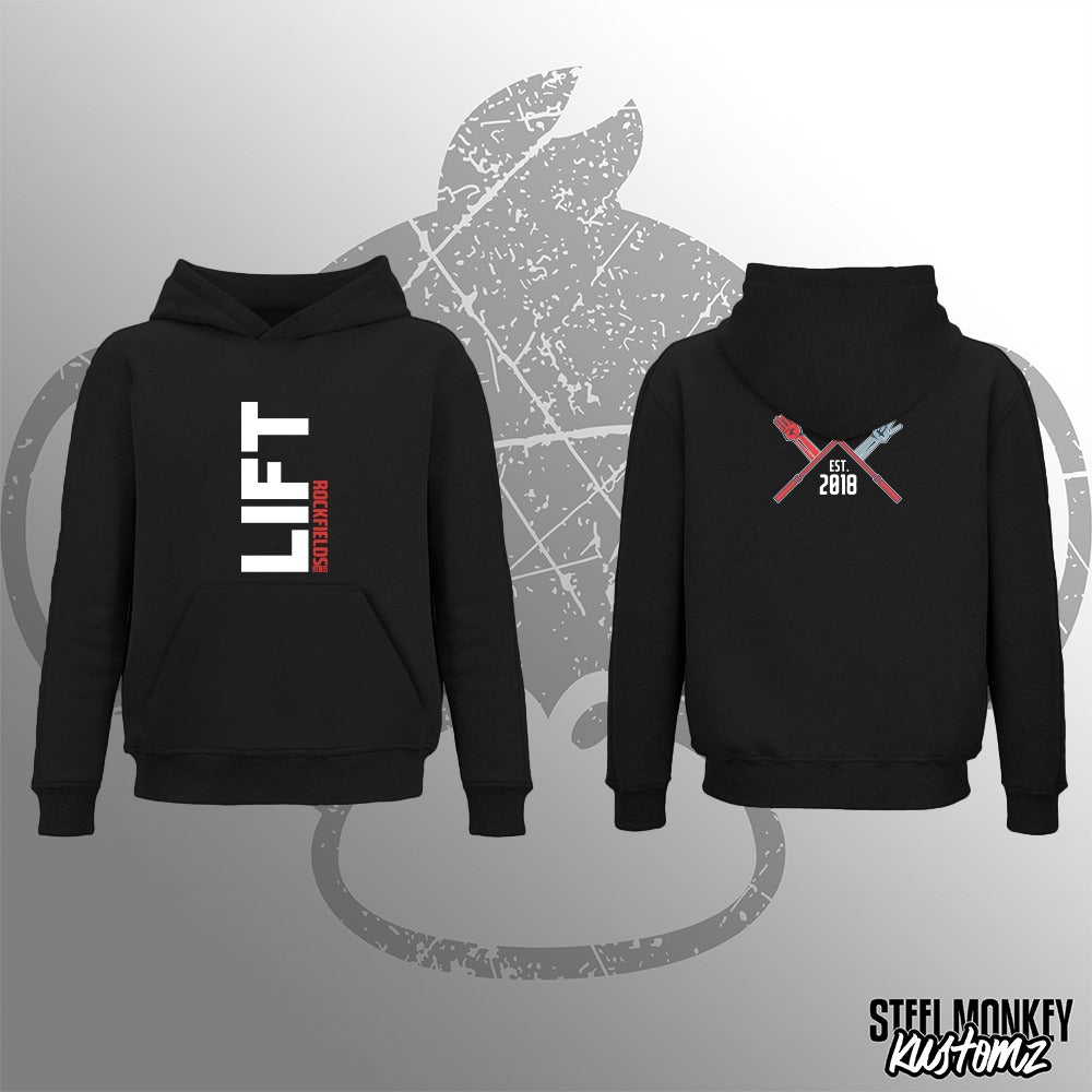 Rockfields Fitness - Hoodie - Black - LIFT