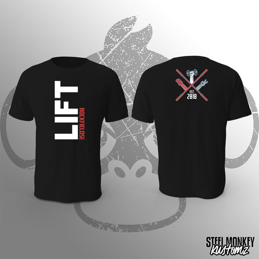Rockfields Fitness - T-Shirt - Black - Lift