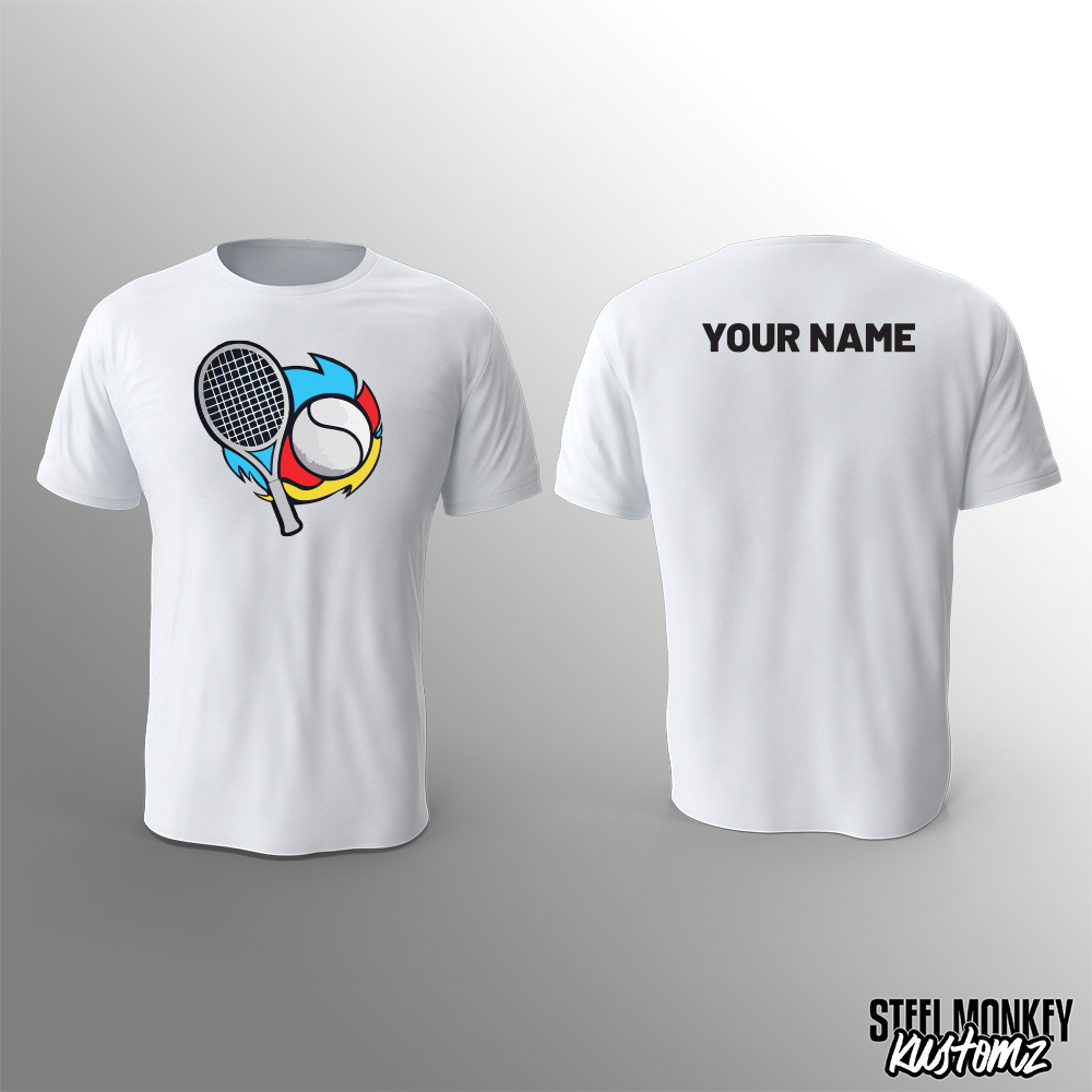 Steel Monkey - Tennis - Chest - T-shirt