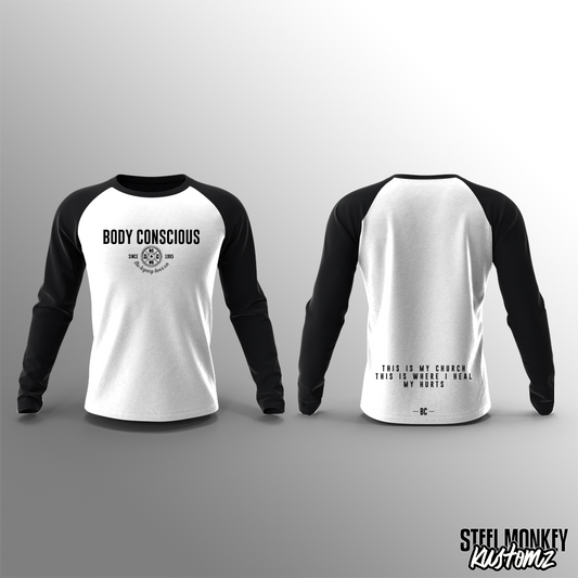 Body Conscious - Long Sleeve - Black & White