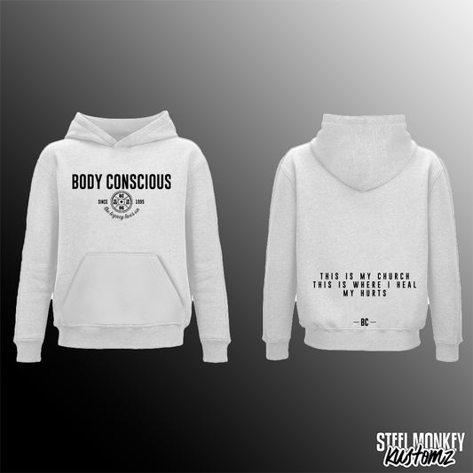 Body Conscious - Hoodie - White