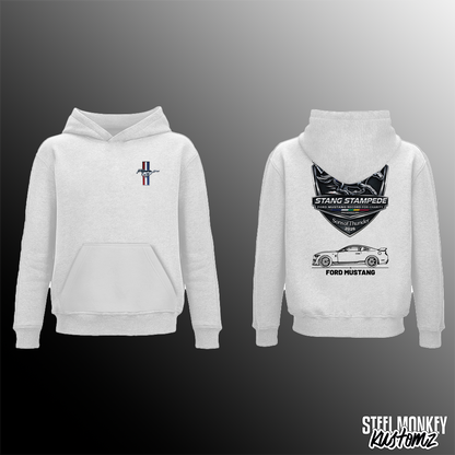 Stang Stampede - Hoodie - White