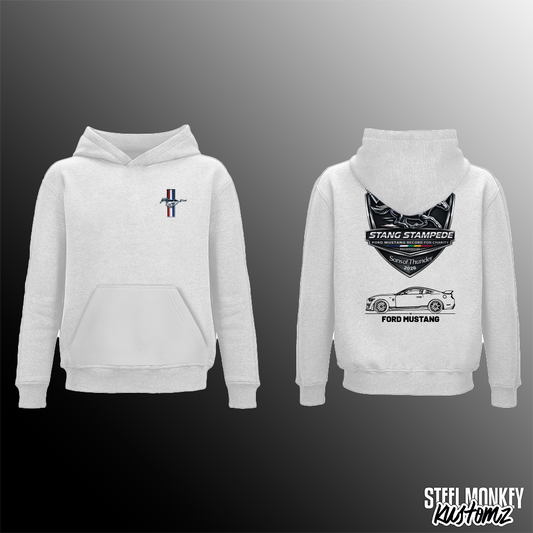 Stang Stampede - Hoodie - White