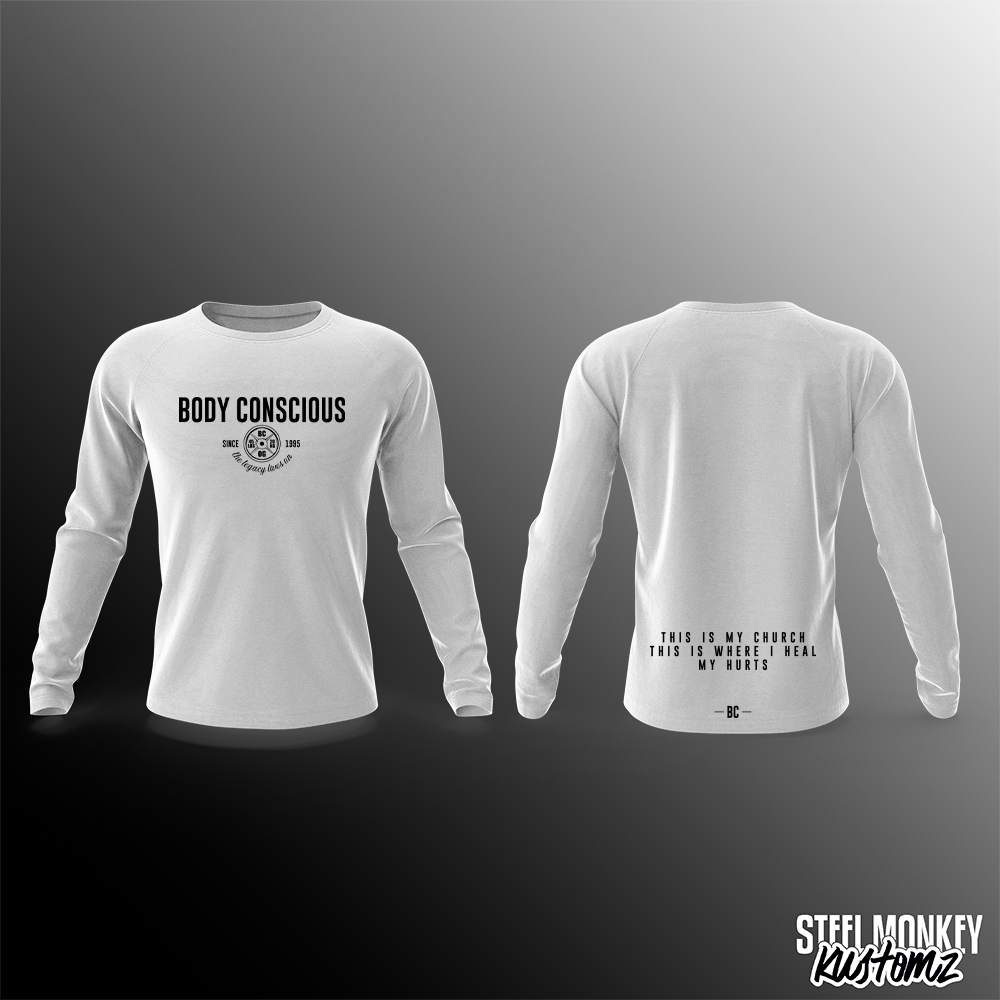 Body Conscious - Long Sleeve - White
