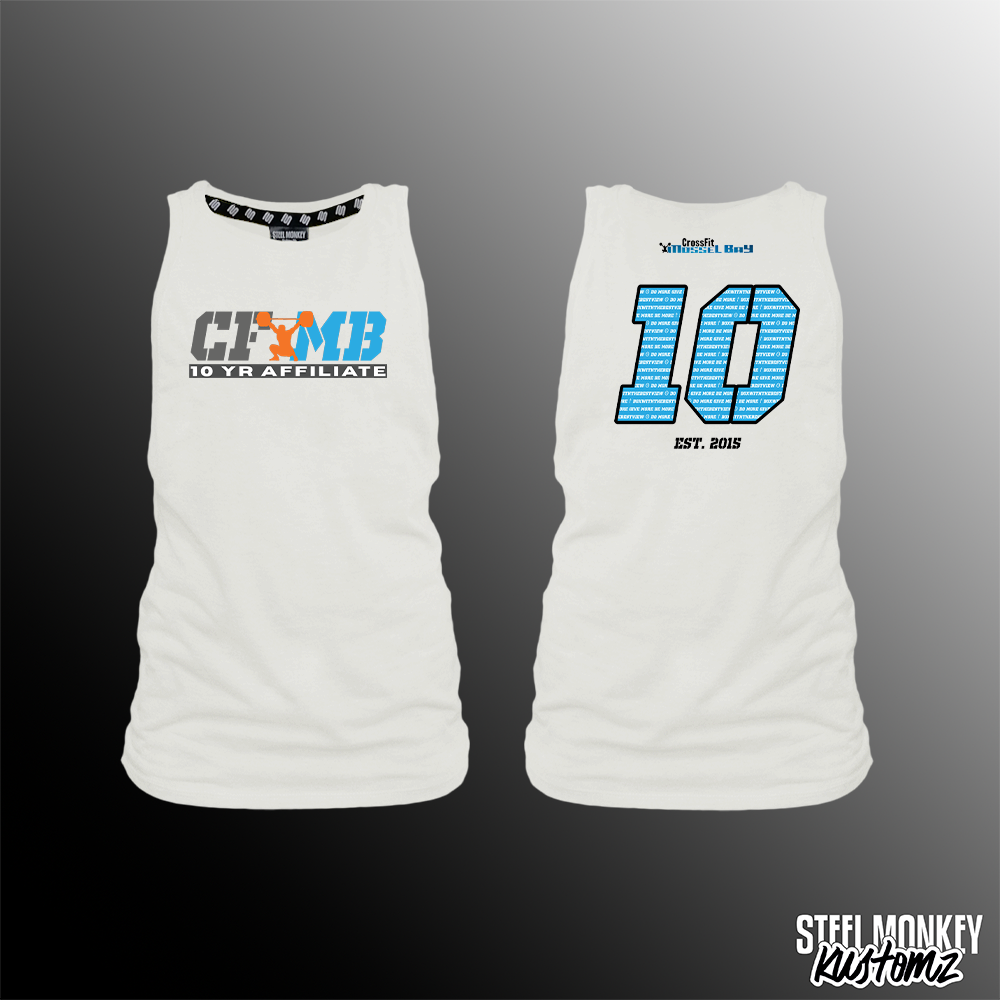 CrossFit Mossel Bay - Muscle Tank -  10years