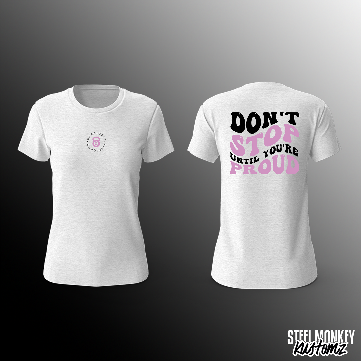 Winelands Fitness - T-Shirt - Ladies - Don't Stop