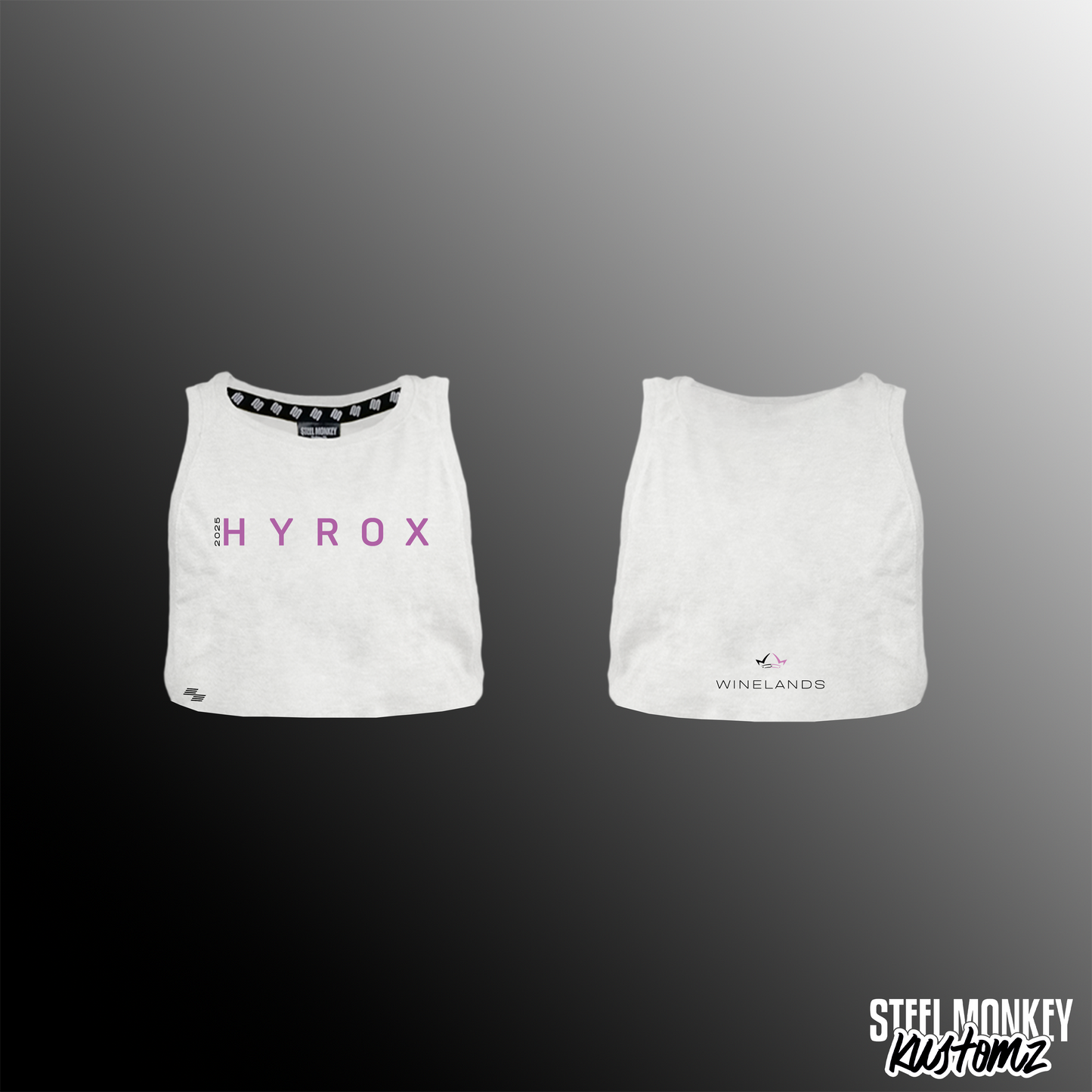 Winelands Fitness - Crop - Sleeveless Vest - Ladies - Hyrox