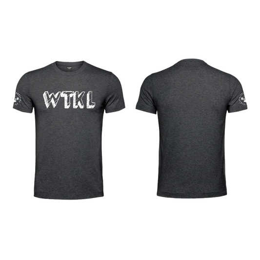 WTKL - Tshirt - Charcoal- Written